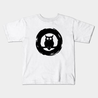 Owl Illustration Kids T-Shirt